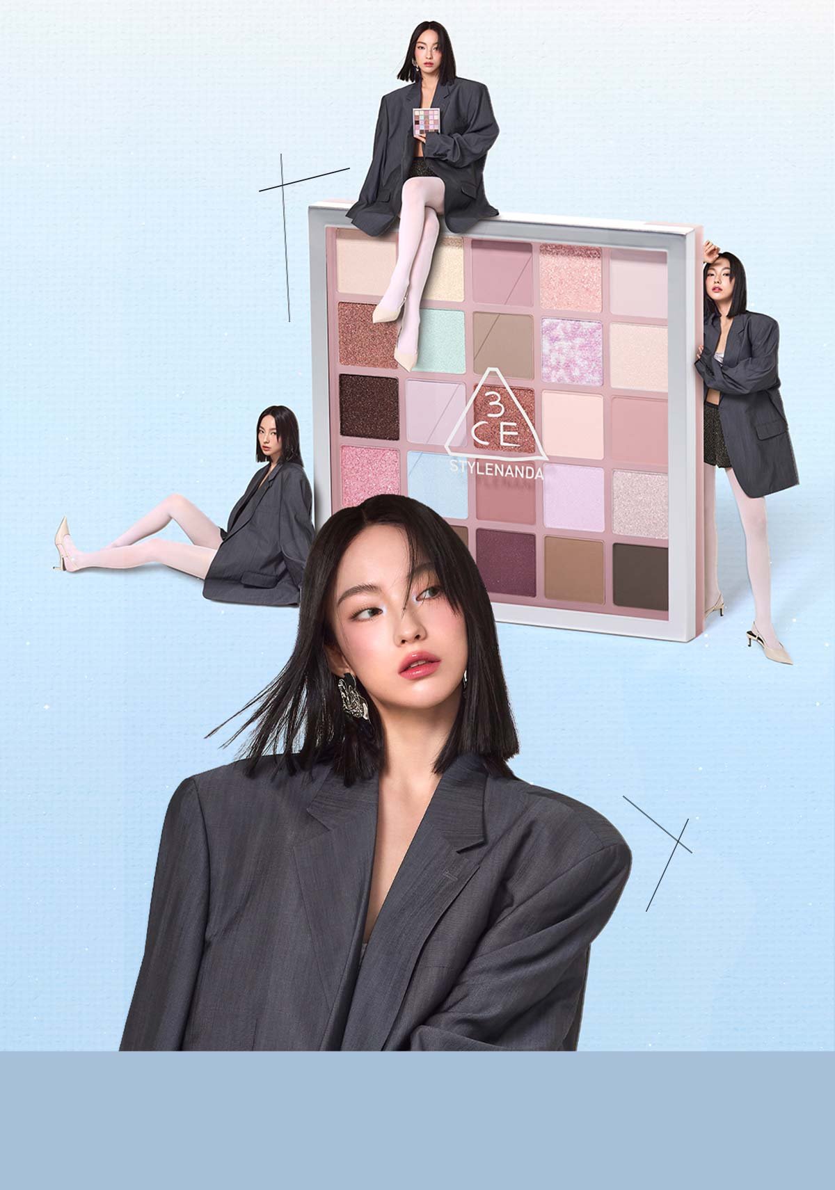 3CE XL 아이섀도우 팔레트