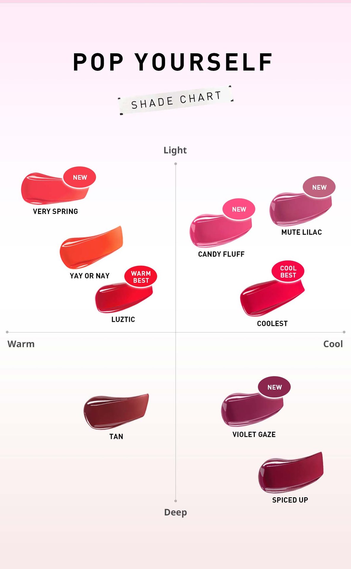 3ce lazy pop lip stain 16