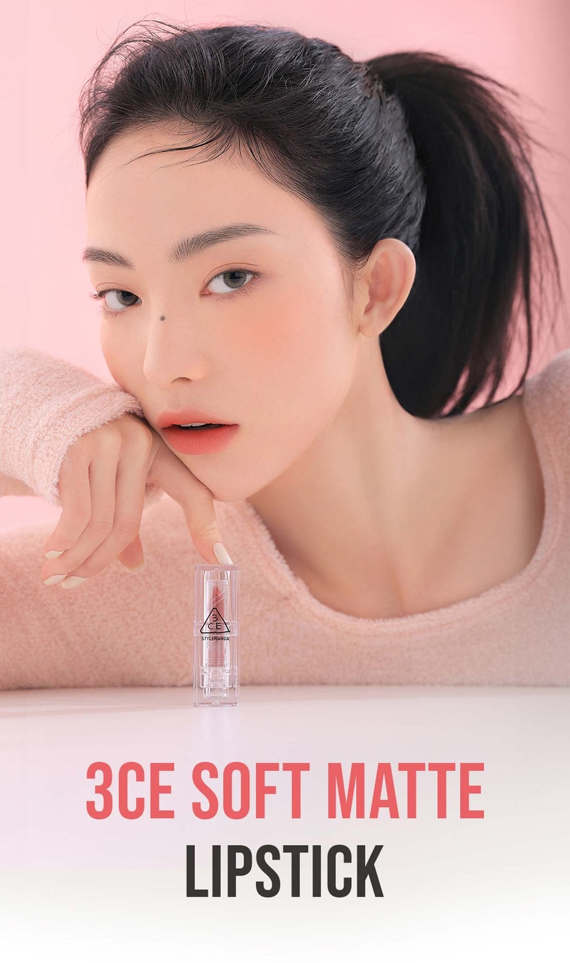 3CE 소프트 매트 립스틱01